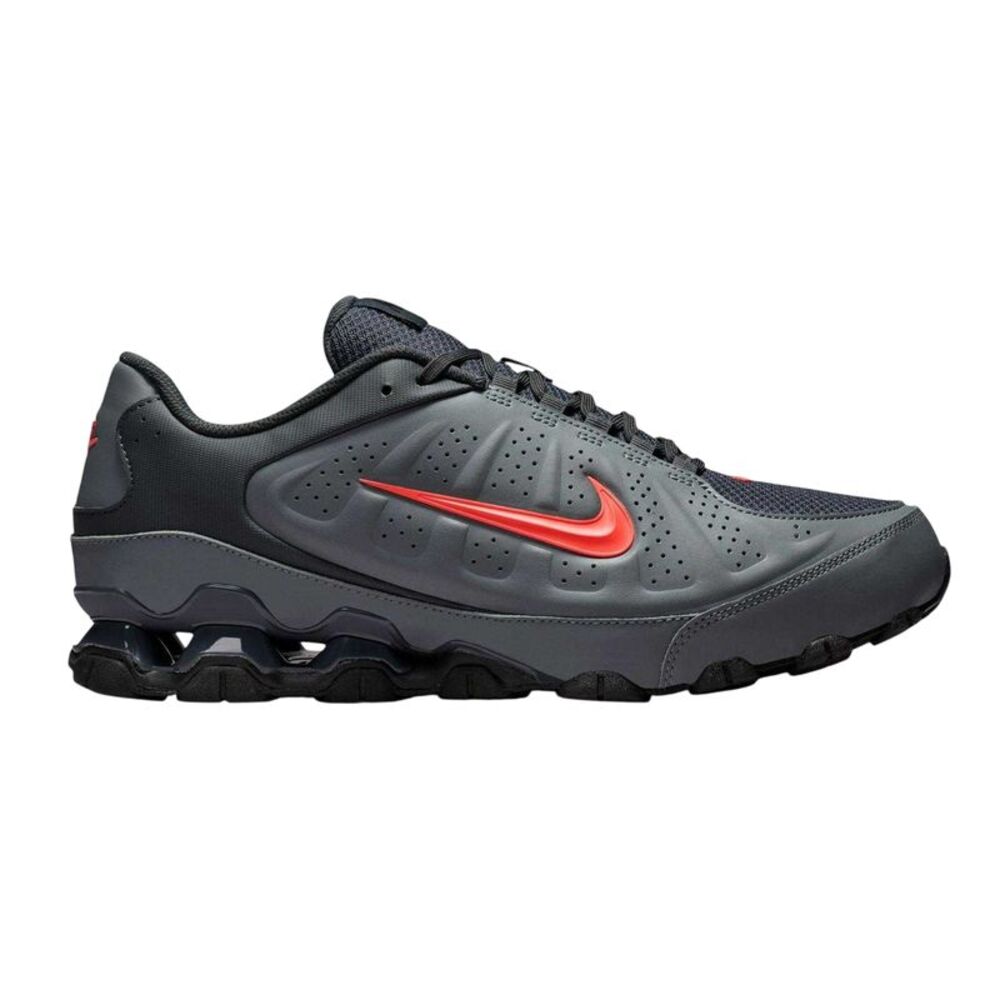 Nike Mens Reax Lace Up Sneakers / Triple Black